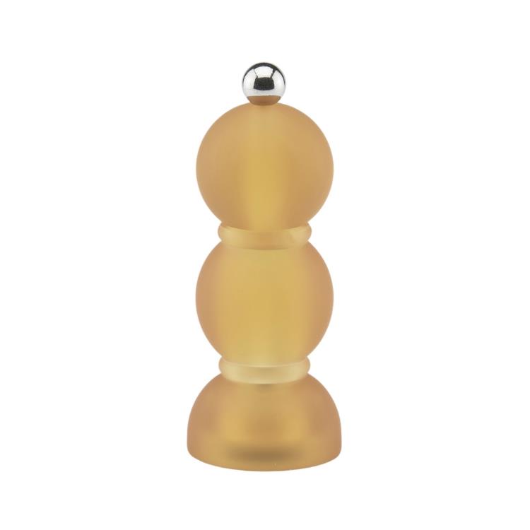 Amber Frosty Mini Bob Salt or Pepper Mill
