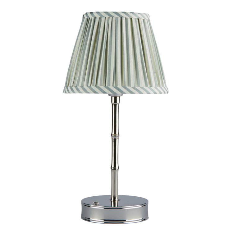 Empire Lampshade Chambray Stripe 16cm