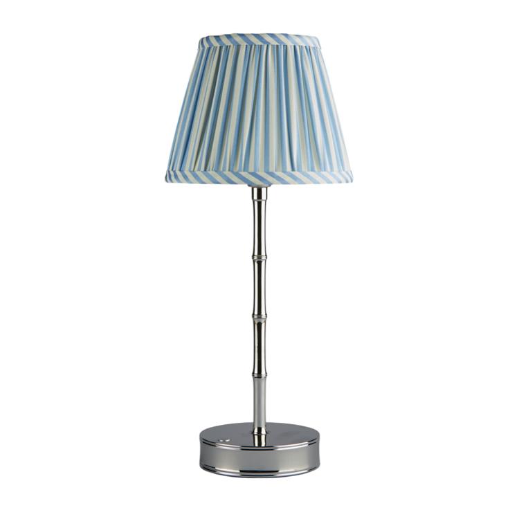 Empire Lampshade Periwinkle Stripe 16cm