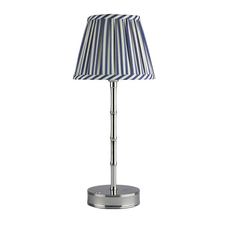 Empire Lampshade Navy Stripe 16cm