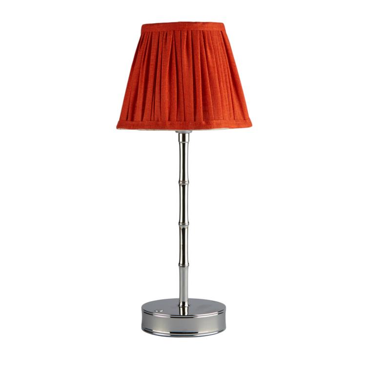 Scallop Lampshade Orange 16cm