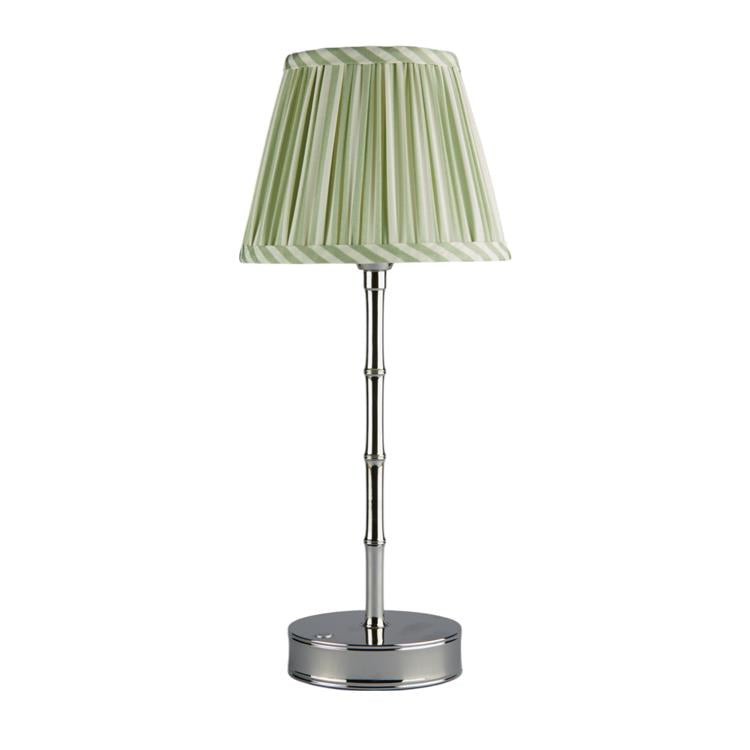 Empire Lampshade Sage Stripe 16cm