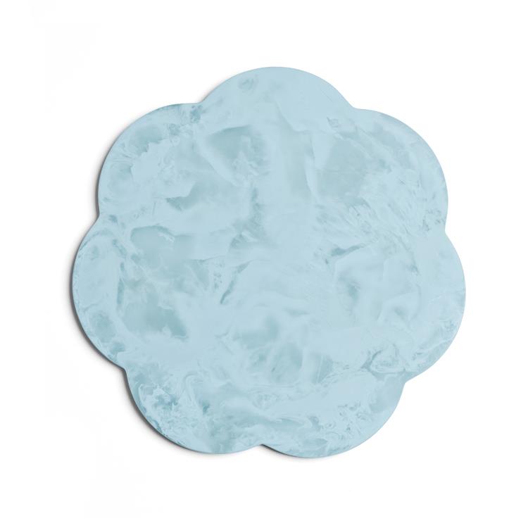 Scallop Resin Board Blue