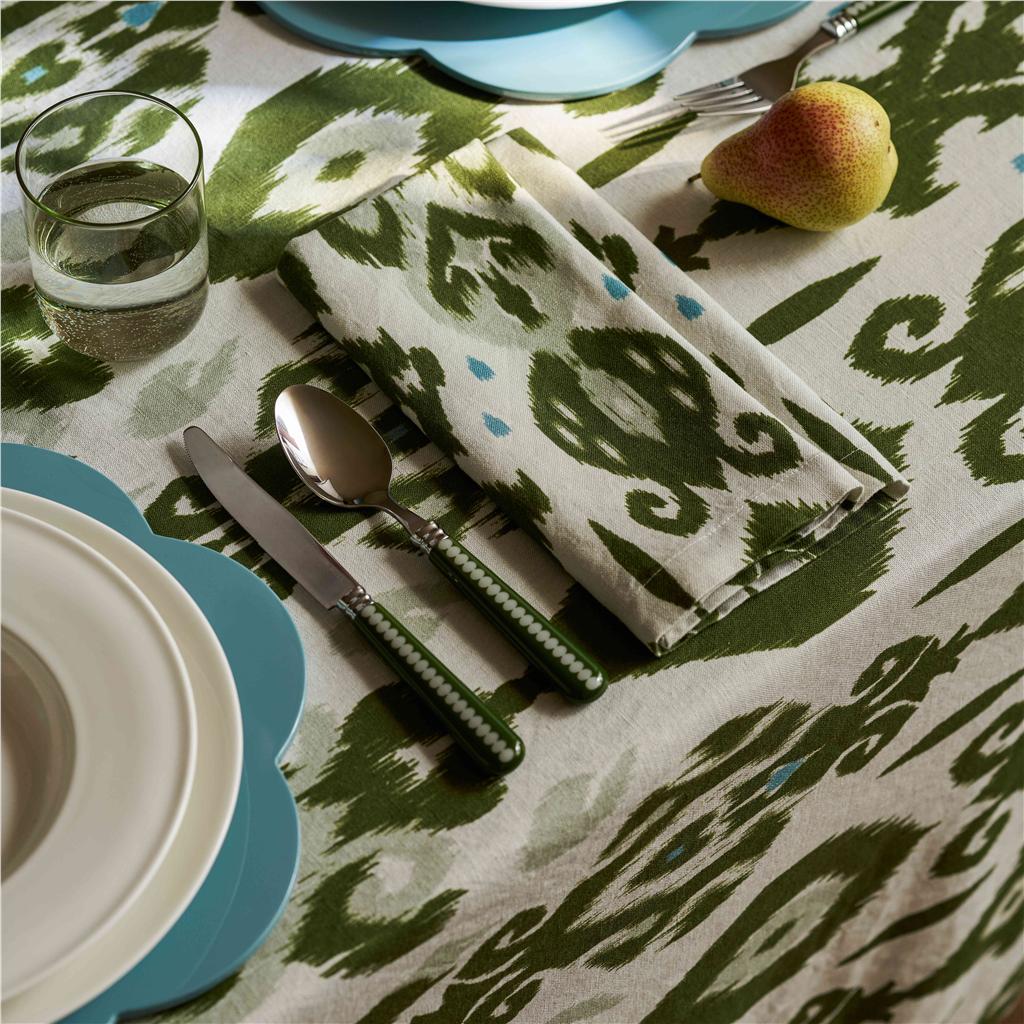 Khaki & Sage Bobbin Cutlery - 16-Piece Set