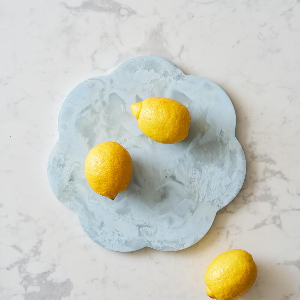 Scallop Resin Board Blue