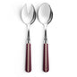 Cherry & Cappuccino Bobbin Salad Servers - 2-Piece Set