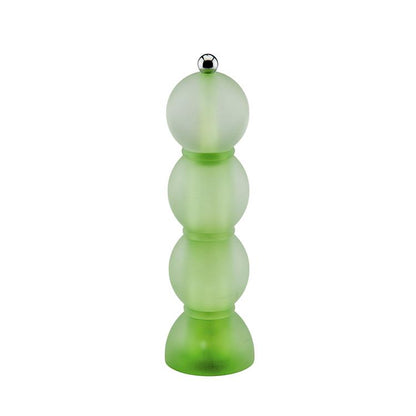 Green Frosty Bobbin Salt or Pepper Mill