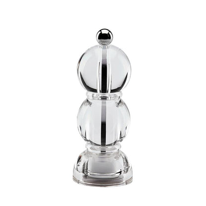 Clear Icy Mini Bob Salt or Pepper Mill