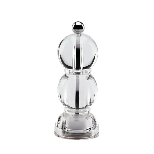Clear Icy Mini Bob Salt or Pepper Mill