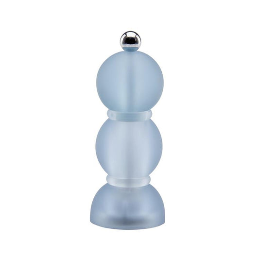 Blue Frosty Mini Bob Salt or Pepper Mill