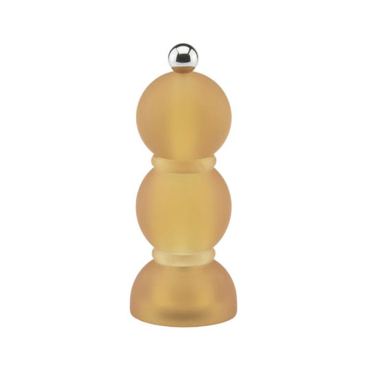 Amber Frosty Mini Bob Salt or Pepper Mill