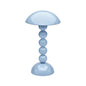 Pale Denim Lacquer Rechargeable Bobbin LED Lamp