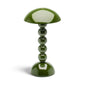 Khaki Lacquer Rechargeable Bobbin LED Lamp