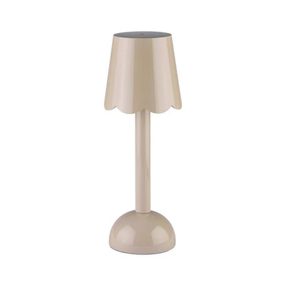 Scallop LED Lamp Cappuccino 28cm