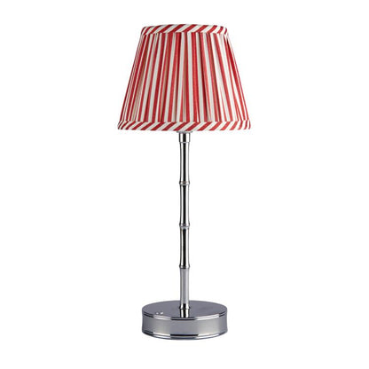Empire Lampshade Red Stripe 16cm
