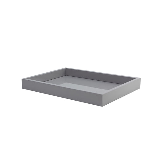 Chiffon Grey Small Lacquered Tray