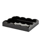 Scallop Tray Black 28 x 20cm Lacquer