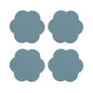Chambray Blue Coasters – Set of 4