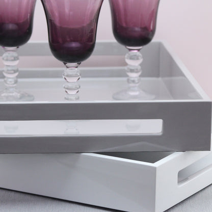 Lacquered Chiffon Tray