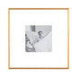 Single Aperture Brushed Gold Wall Hanging Frame